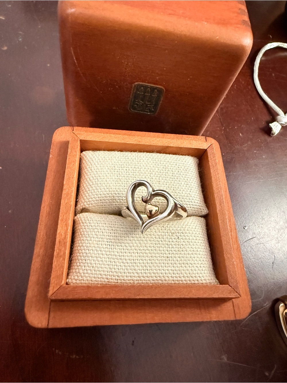 James Avery retired Joy to my heart ring